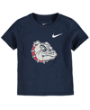Nike Toddler Boys And Girls  Navy Gonzaga Bulldogs Logo T-shirt In Navy