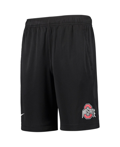 Nike Youth Boys  Black Ohio State Buckeyes Performance Fly Shorts