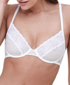 Skarlett Blue Dare Dot Pattern Unlined Underwire Bra In Nylon