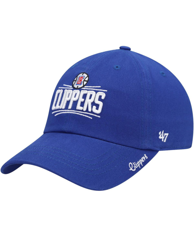 47 Brand Women's '47 Royal La Clippers Miata Clean Up Logo Adjustable Hat