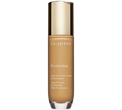 Clarins Everlasting Long-wearing Full Coverage Foundation, 1 Oz. In .w Walnut