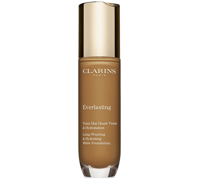 Clarins Everlasting Long-wearing Full Coverage Foundation, 1 Oz. In .w Cocoa
