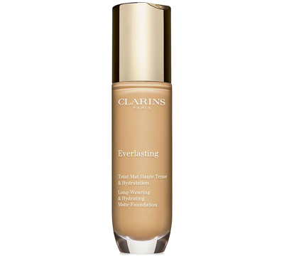 Clarins Everlasting Long-wearing Full Coverage Foundation, 1 Oz. In .w Lawny