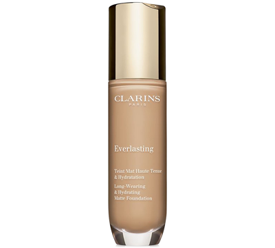 Clarins Everlasting Long-wearing Full Coverage Foundation, 1 Oz. In N Honey