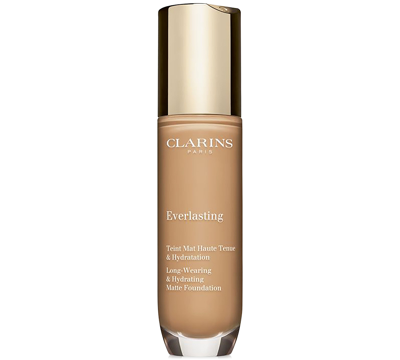 Clarins Everlasting Long-wearing Full Coverage Foundation, 1 Oz. In .w Cashew
