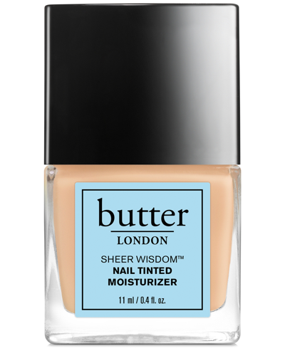 Butter London Sheer Wisdom Nail Tinted Moisturizer In Light