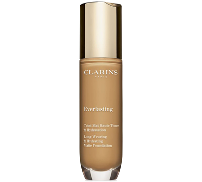 Clarins Everlasting Long-wearing Full Coverage Foundation, 1 Oz. In N Cappuccino