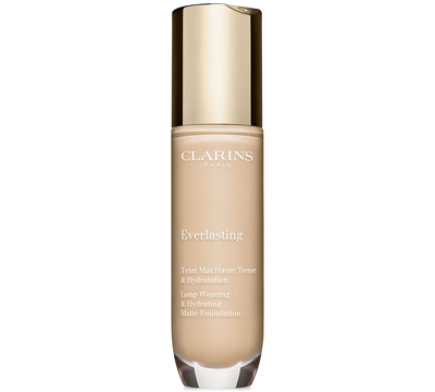 Clarins Everlasting Long-wearing Full Coverage Foundation, 1 Oz. In .n Shell
