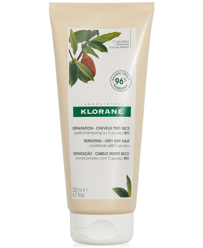 Klorane Conditioner With Cupuacu Butter, 6.7 Oz.
