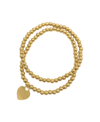 Adornia Ball Bracelets In Yellow