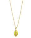 ADORNIA YELLOW COWRIE SHELL NECKLACE