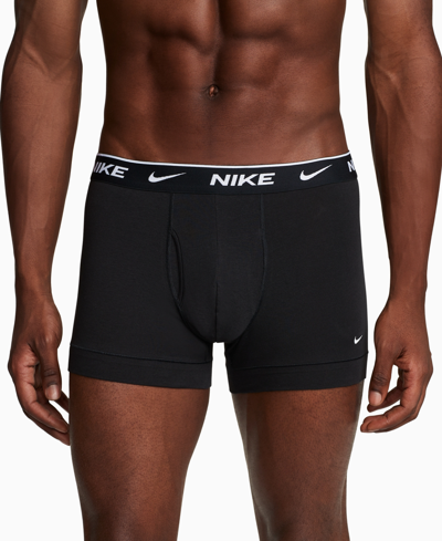 NIKE MEN'S 3-PACK DRI-FIT ESSENTIAL COTTON STRETCH TRUNK