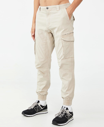 Cotton On Men's Urban Jogger Pants In Washed Chalk Cargo