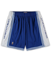 MITCHELL & NESS MEN'S MITCHELL NESS ROYAL LOS ANGELES LAKERS BIG TALL HARDWOOD CLASSICS TEAM SWINGMAN SHORTS