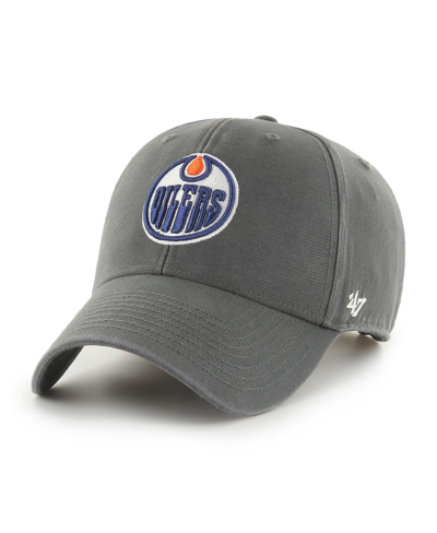 47 Brand Men's '47 Charcoal Edmonton Oilers Legend Mvp Adjustable Hat ...