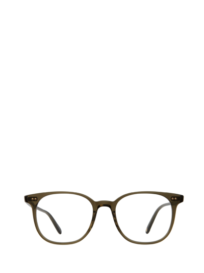 Garrett Leight Carrol Eco Deep Olive Unisex Eyeglasses In Bio Deep Olive