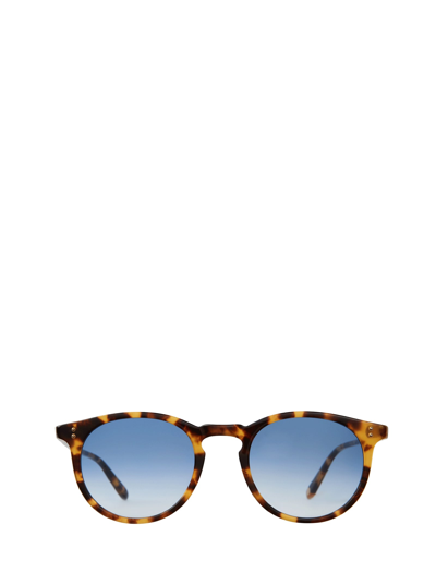 Garrett Leight Carlton Sun Eco Spotted Tortoise/eco Marine Gradient Sunglasses
