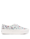 Vans Authentic Stackform Platform Sneakers In Blau
