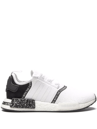 Adidas Originals Nmd R1 Sneakers In White