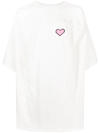 NATASHA ZINKO PIXEL HEART T-SHIRT