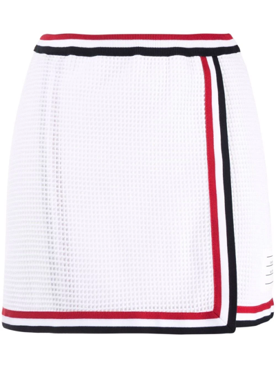THOM BROWNE DOTTED SHORT SKIRT
