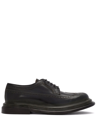 Dolce & Gabbana Lace-up Brogues In Black