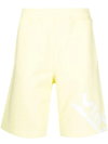 Kenzo Logo-print Track Pants In Yellow