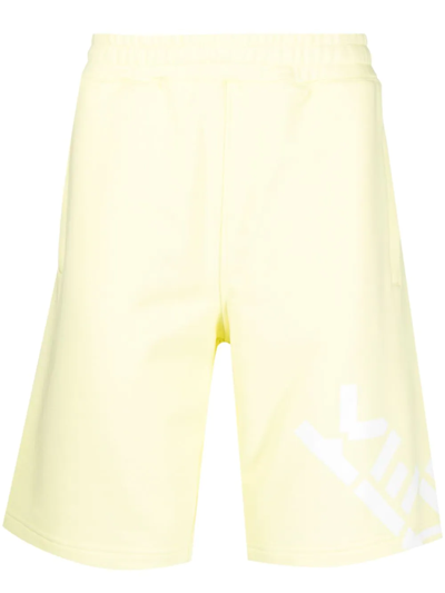 Kenzo Logo印花运动裤 In Yellow