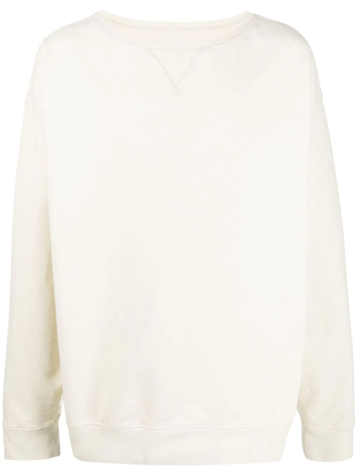 MAISON MARGIELA CREW-NECK OVERSIZED SWEATSHIRT