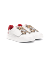 MOSCHINO TEDDY PATCH LOW-TOP SNEAKERS