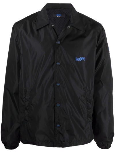 Kiton Lightweight Button-up Jacket In Black