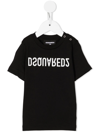 Dsquared2 Logo-print Long-sleeved T-shirt In Black
