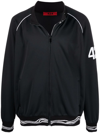 424 Zip-up Bomber Jacket In Black