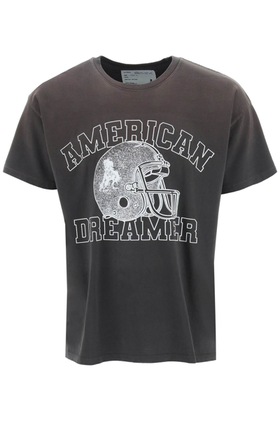 One Of These Days American Dreamer T-shirt In Grey