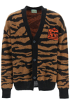 ARIES KURT CARDIGAN WITH TEMPLE LOGO