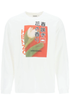 KENZO DAISY AND TULIP PRINT SWEATSHIRT