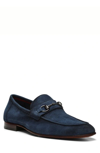 Donald Pliner Bit Loafer In Denim