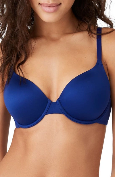 B.tempt'd By Wacoal Future Foundation Underwire T-shirt Bra In Beacon Blue