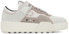 MONCLER WHITE PROMYX SPACE LOW-TOP SNEAKERS
