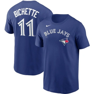 Nike Men's Bo Bichette Royal Toronto Blue Jays Name Number T-shirt