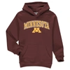 FANATICS YOUTH FANATICS BRANDED MAROON MINNESOTA GOLDEN GOPHERS CAMPUS PULLOVER HOODIE