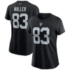 Nike Women's Maxx Crosby Black Las Vegas Raiders Player Name Number T-shirt In Black