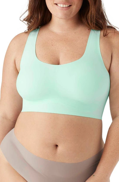 True & Co. True Body Lift Wireless Bra In Sierra Mint