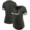 Fanatics Women's  Branded Gray And White Portland Trail Blazers Showtime Winning With Pride Notch Nec In Gray