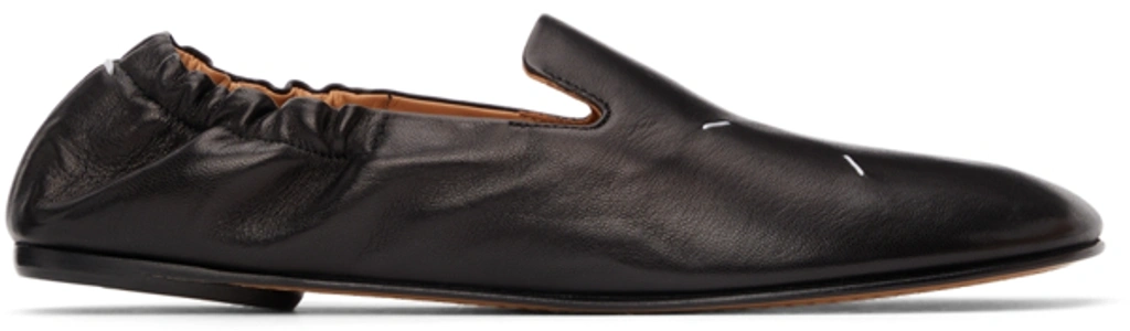 Maison Margiela Black Kiki Slippers | ModeSens