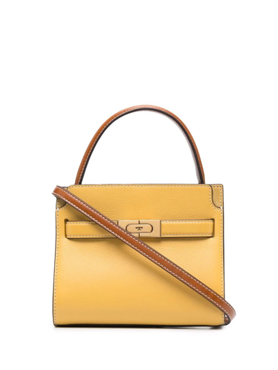 Tory Burch Lee Radziwill Petite Tote Bag In Gelb