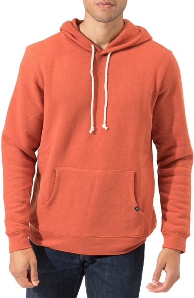 Threads 4 Thought Triblend Fleece Pullover Hoodie In Henna