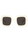 ISABEL MARANT 49MM SQUARE SUNGLASSES