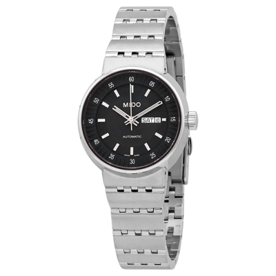 Mido X Automatic Black Dial Stainless Steel Ladies Watch M733041812