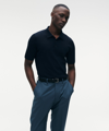 NAADAM FANCY CASHMERE SHORT SLEEVE POLO